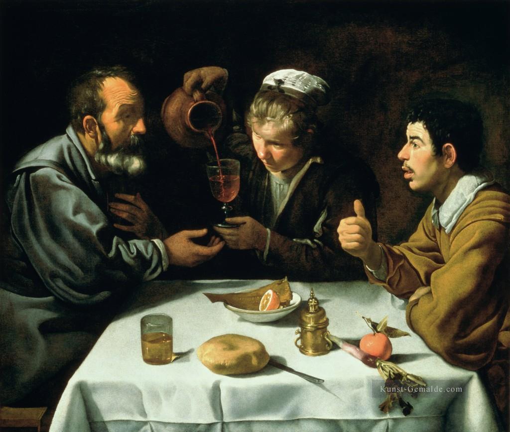 Bauern am Tisch Diego Velázquez Ölgemälde